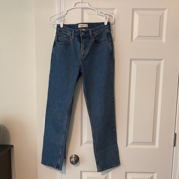 Abercrombie & Fitch Blue Women Jeans - Picture 1 of 2